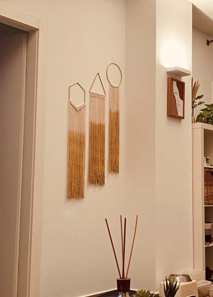 ערכה ליצירת ארבעה עלים עם צבע טאי דאי MACRAME